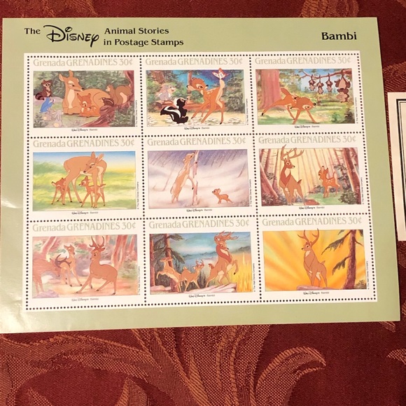 Disney    Bambi     stamps - Picture 4 of 8